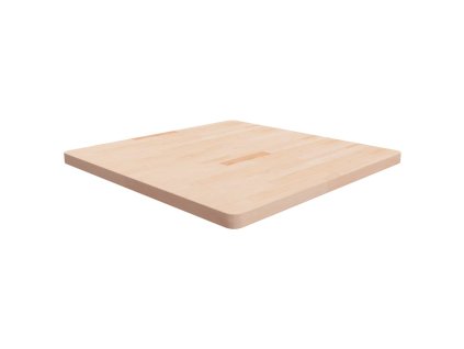 vidaXL Čtvercová stolní deska 90x90x4 cm masivní dub bez úprav