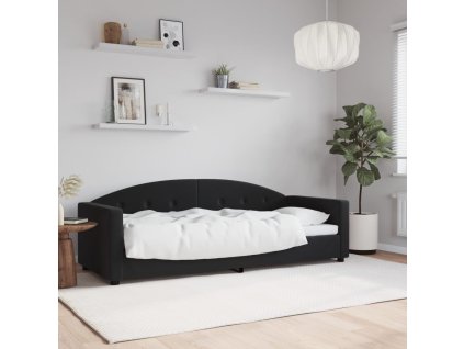 vidaXL Válenda černá 80 x 200 cm samet