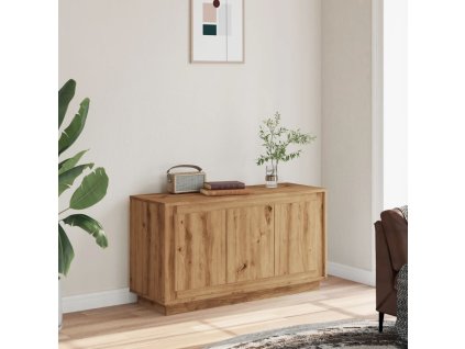 vidaXL Příborník Artisan Dub 102 x 35 x 55 cm Konstrukce dřeva