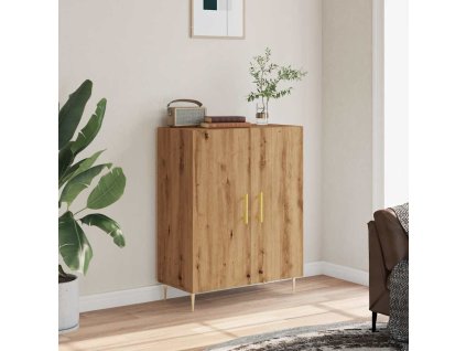 vidaXL Příborník dub artisan 69,5 x 34 x 90 cm kompozitní dřevo