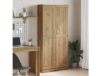 vidaXL Skříň dub artisan 82,5 x 30,5 x 185 cm kompozitní dřevo