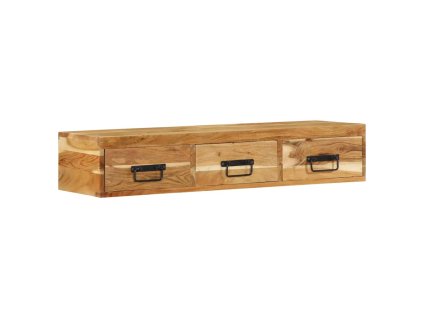 vidaXL Nástěnná TV skříňka 100 x 30 x 19 cm masivní akáciové dřevo