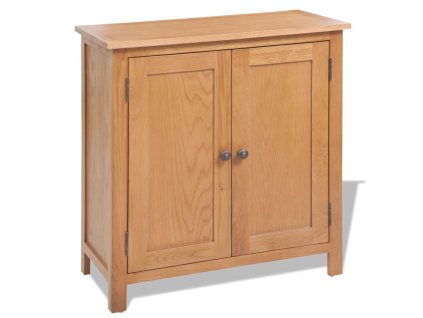 vidaXL Komoda 70 x 35 x 75 cm masivní dubové dřevo