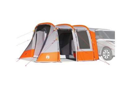 vidaXL Stan pro auto šedý a oranžový nepromokavý