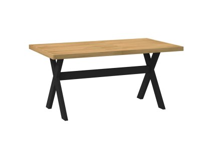 vidaXL Jídelní stůl NOAIN na nohách ve tvaru X 160x90x75 cm borovice