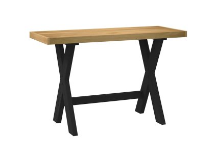 vidaXL Psací stůl NOAIN na nohách ve tvaru X 120x50x75 cm borovice