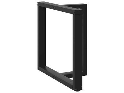 vidaXL Nohy k jídelnímu stolu ve tvaru T, 2 ks, černé, 80 x 35 x (72-73) cm, ocel