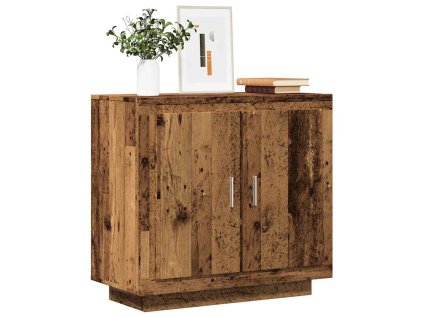 vidaXL Příborník starého dřeva 80 x 40 x 75 cm kompozitní dřevo