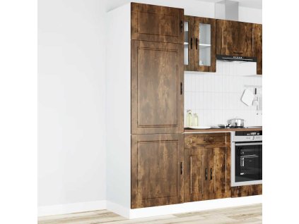 vidaXL Kuchyňská skříňka "Porto" kouřový dub kompozitní dřevo