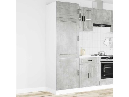 vidaXL Kuchyňská skříňka "Porto" betonově šedá kompozitní dřevo