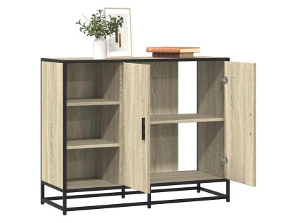 vidaXL Příborník dub sonoma 92 x 35 x 76 cm kompozitní dřevo