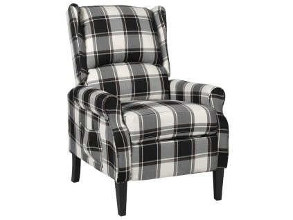vidaXL Polohovací křeslo vícebarevné textil