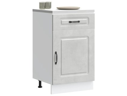 vidaXL Kuchyňská spodní skříňka "Kalmar" betonově šedá kompozitní