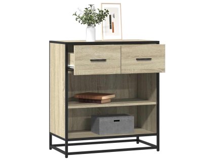 vidaXL Příborník dub sonoma 68x35x76 cm kompozitní dřevo