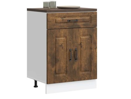 vidaXL Kuchyňská spodní skříňka "Kalmar" kouřový dub kompozitní