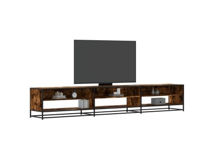 vidaXL TV skříňka kouřový dub 270 x 40 x 46 cm kompozitní dřevo