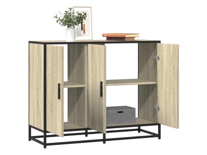 vidaXL Příborník dub sonoma 94x35x76 cm kompozitní dřevo