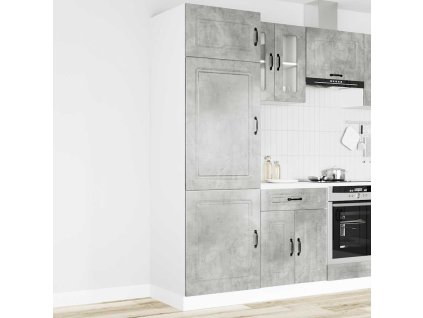 vidaXL Kuchyňská skříňka "Kalmar" betonově šedá kompozitní dřevo