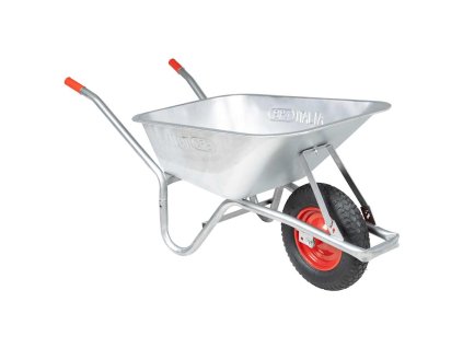 vidaXL Trakař 90 l 150 kg pozinkovaná ocel a plast