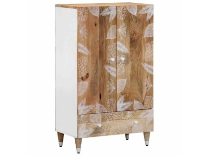 vidaXL Skříň highboard 60x33,5x100 cm masivní mangovníkové dřevo