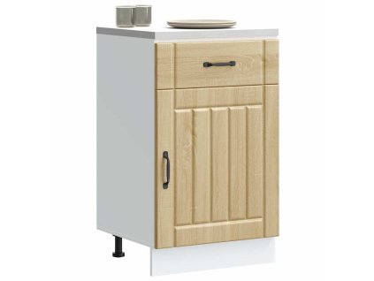 vidaXL Kuchyňská spodní skříňka "Lucca" dub sonoma kompozitní dřevo
