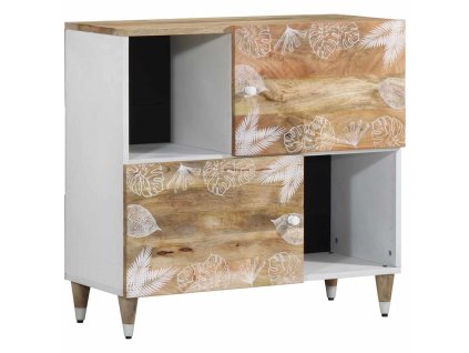 vidaXL Příborník 80x33,5x75 cm masivní mangovníkové dřevo