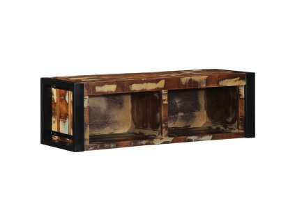 vidaXL TV skříňka vícebarevné 80x30x25 cm recyklované dřevo