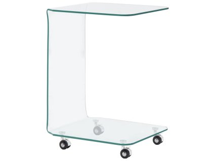 vidaXL Konferenční stolek 45 x 40 x 63 cm tvrzené sklo