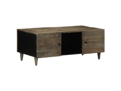 vidaXL Coffee Table světle šedá 100x54x40cm masivní mangovníkové dřevo