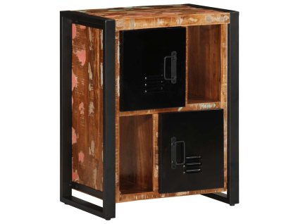 vidaXL Příborník vícebarevný 55x35x70 cm recyklované dřevo