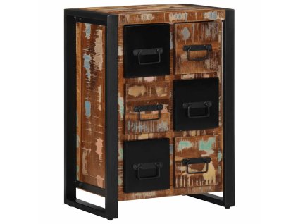 vidaXL Příborník 50x35x70 cm masivní recyklované dřevo