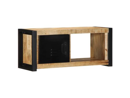 vidaXL TV skříňka 80x30x35 cm masivní hrubý mangovník