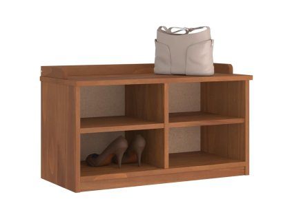 vidaXL Lavice do předsíně SANDNES 87x40x50 cm masivní borovice