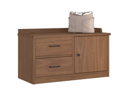vidaXL Lavice do předsíně SANDNES 87x40x50 cm masivní borovice