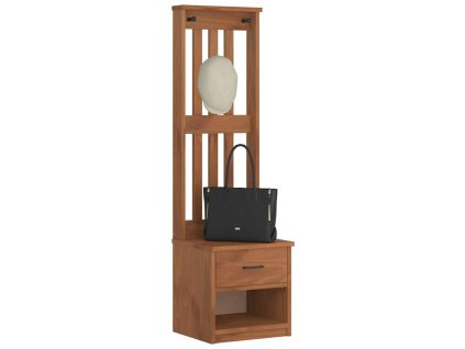 vidaXL Předsíňový strom SANDNES 45x40x159,5 cm Borovicový masiv