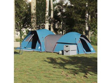 vidaXL Kempingový stan pro 5 osoby modrý nepromokavý