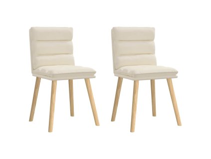 vidaXL Jídelní židle 2 ks len