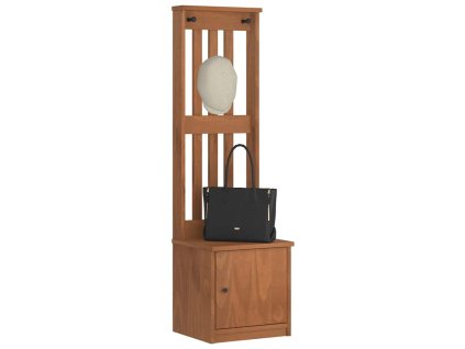vidaXL Předsíňový strom SANDNES 45x40x159,5 cm Borovicový masiv