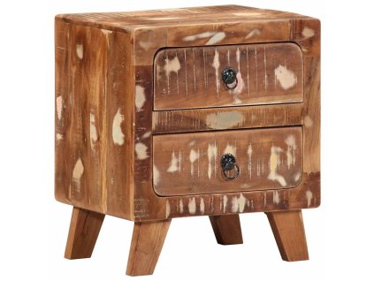 vidaXL Noční stolek 40x32x46 cm masivní recyklované dřevo