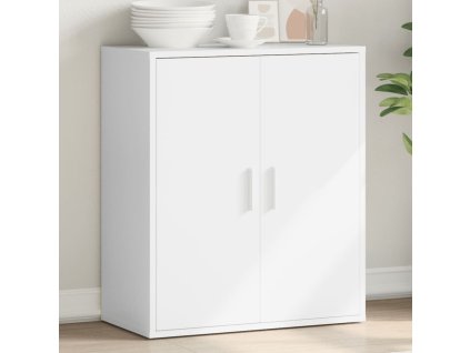 vidaXL Příborník bílý 79 x 38 x 80 cm kompozitní dřevo