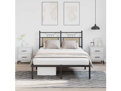 vidaXL Rám postele bez matrace dub sonoma 120x190 cm kompozitní dřevo