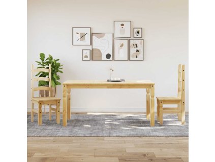 vidaXL Jídelní set 3 kusů "Panama" Borovicový masiv