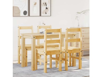 vidaXL Jídelní set 5 kusů "Panama" Borovicový masiv