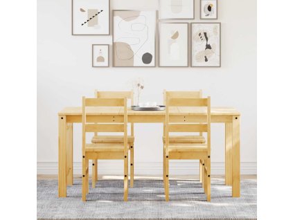 vidaXL Jídelní set 5 kusů "Panama" Borovicový masiv