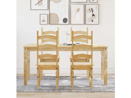 vidaXL Jídelní set 5 kusů "Panama" Borovicový masiv