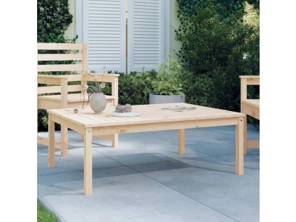 vidaXL Zahradní stůl 121 x 82,5 x 45 cm masivní borové dřevo