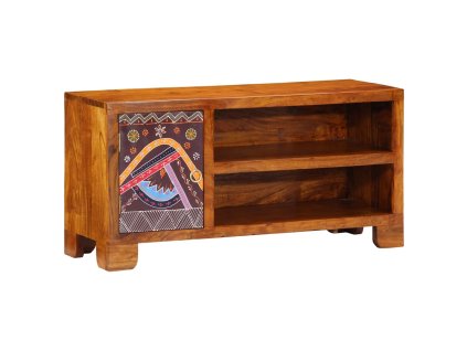 vidaXL TV skříňka Multicolour 90x30x45 Masivní dřevo akácie