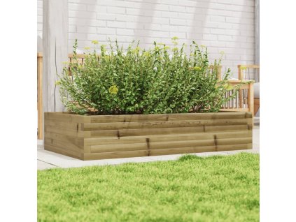 vidaXL Zahradní truhlík 110 x 60 x 23 cm impregnované borové dřevo