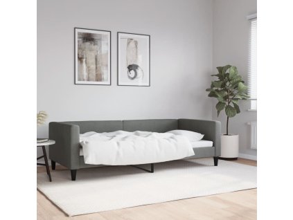 vidaXL Válenda tmavě šedá 90 x 200 cm textil