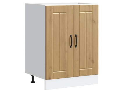 vidaXL Skříňka pod umyvadlo "Lucca" dub artisan kompozitní dřevo